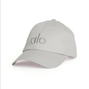 Alo brand new dove grey yoga hat